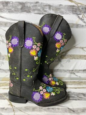 Ferrini Floral Western Boots